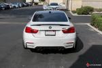 BMW M4 Coupe Alpine White on BBS Wheels 2016 года